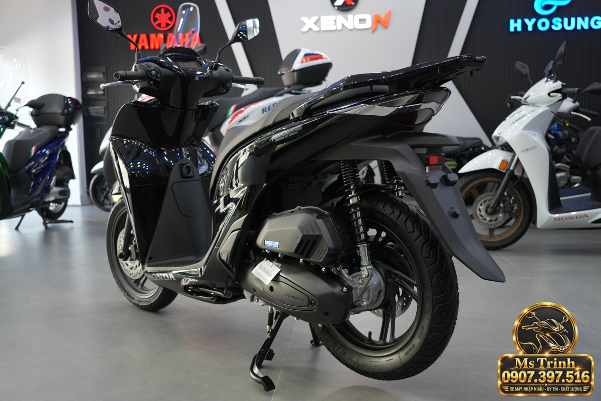 Honda SH150i Ý đen bóng 2027 tại Tây Ninh - Sơn bóng lịch sự, tiện ích cho mỗi ngày
