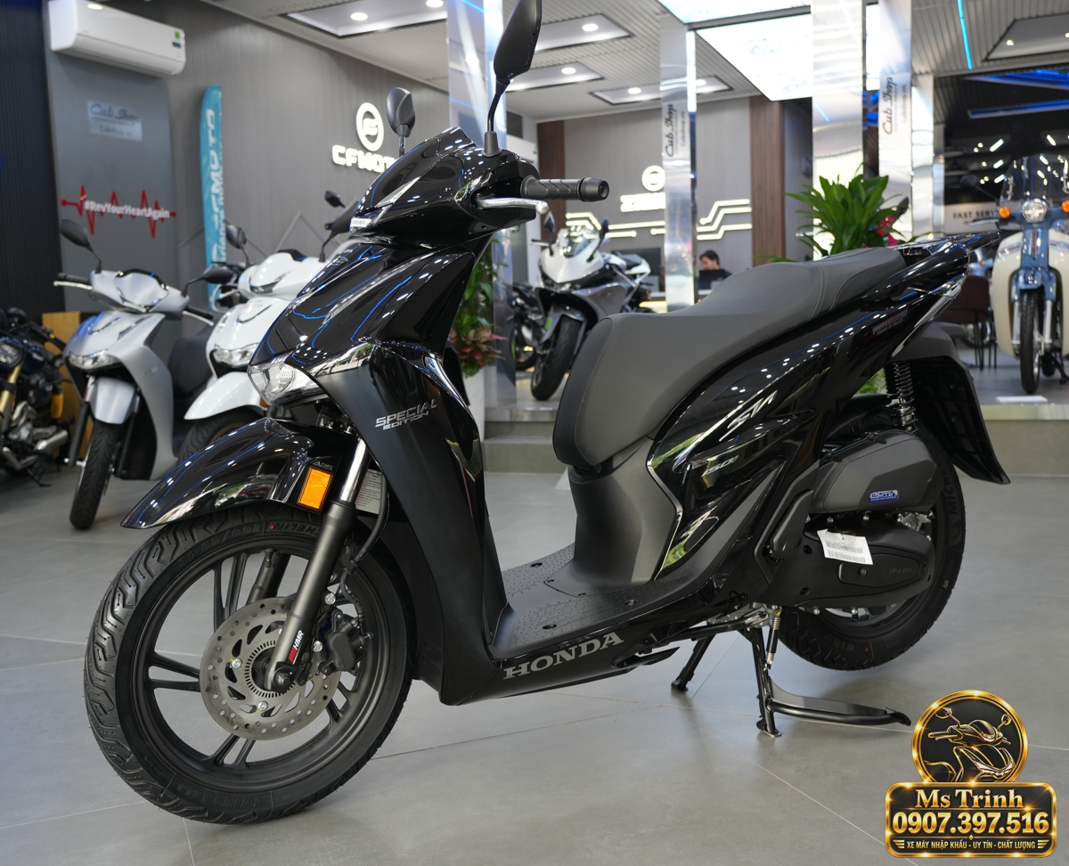 Honda SH150i Ý đen bóng 2027 tại Tây Ninh - Sơn bóng lịch sự, tiện ích cho mỗi ngày