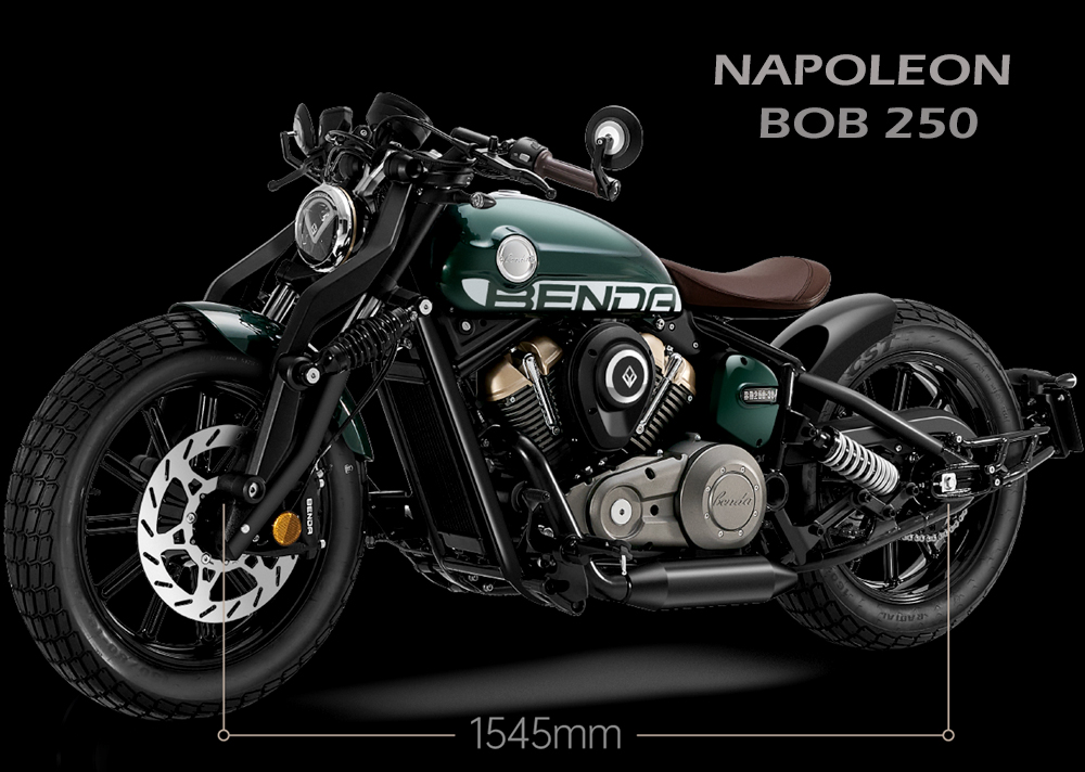 Benda Napolenon Bobber 250, Phân Phối Chính Hãng, Cao Cấp, Giá Rẻ tại Tây Ninh