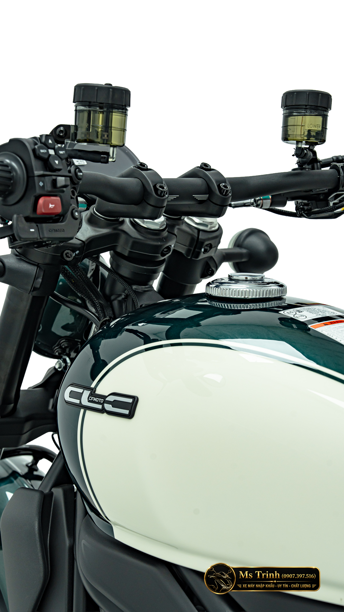 CFMOTO 450CL-C AMT Tây Ninh Cruiser 449cc số tự động, giá 167 triệu