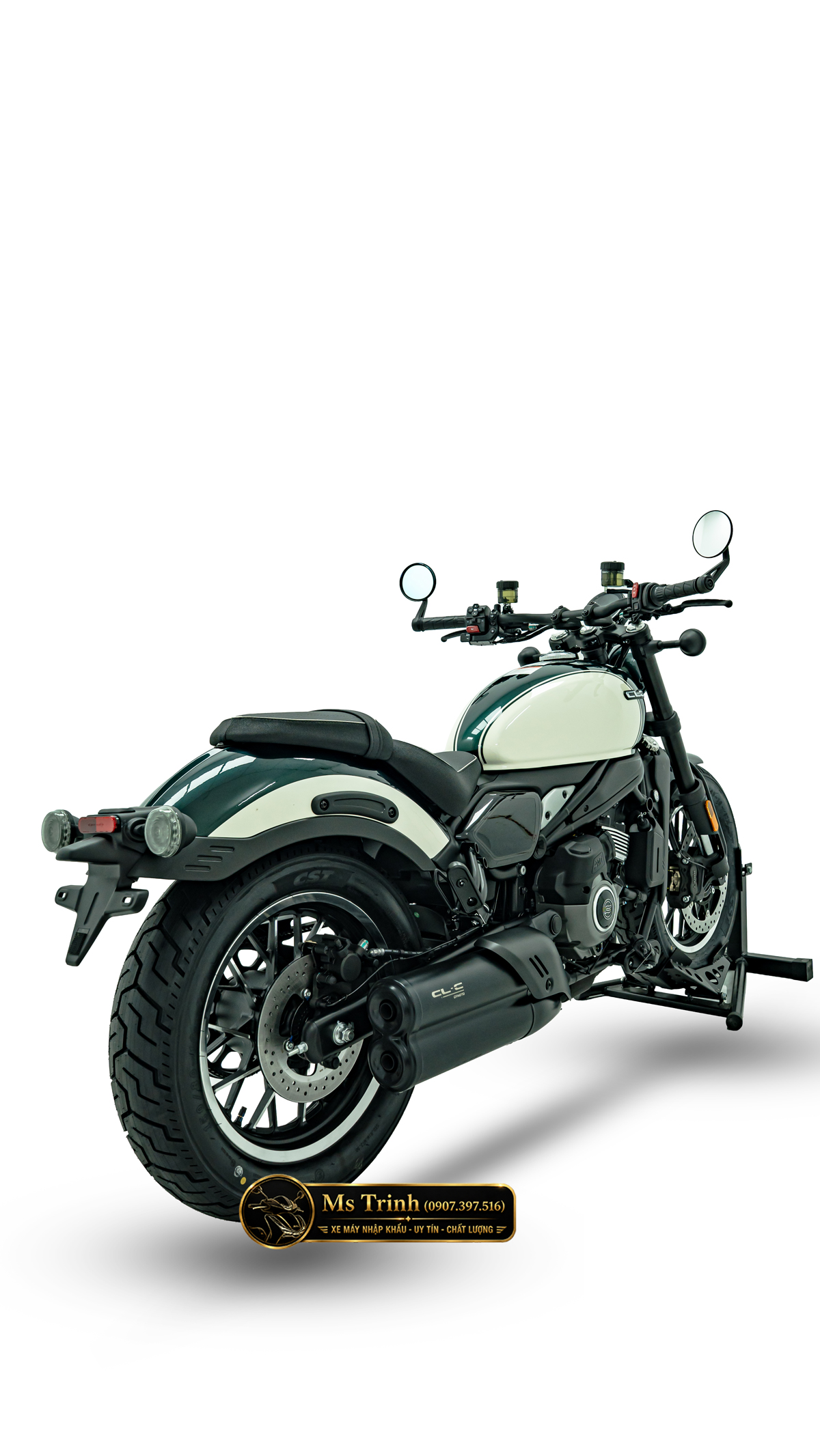 CFMOTO 450CL-C AMT Tây Ninh Cruiser 449cc số tự động, giá 167 triệu
