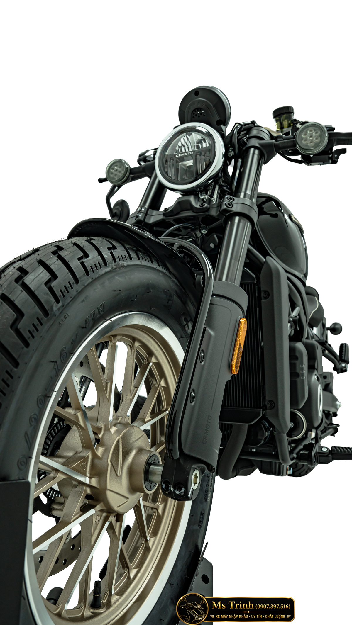 CFMOTO 450CL-C AMT Tây Ninh Cruiser 449cc số tự động, giá 167 triệu