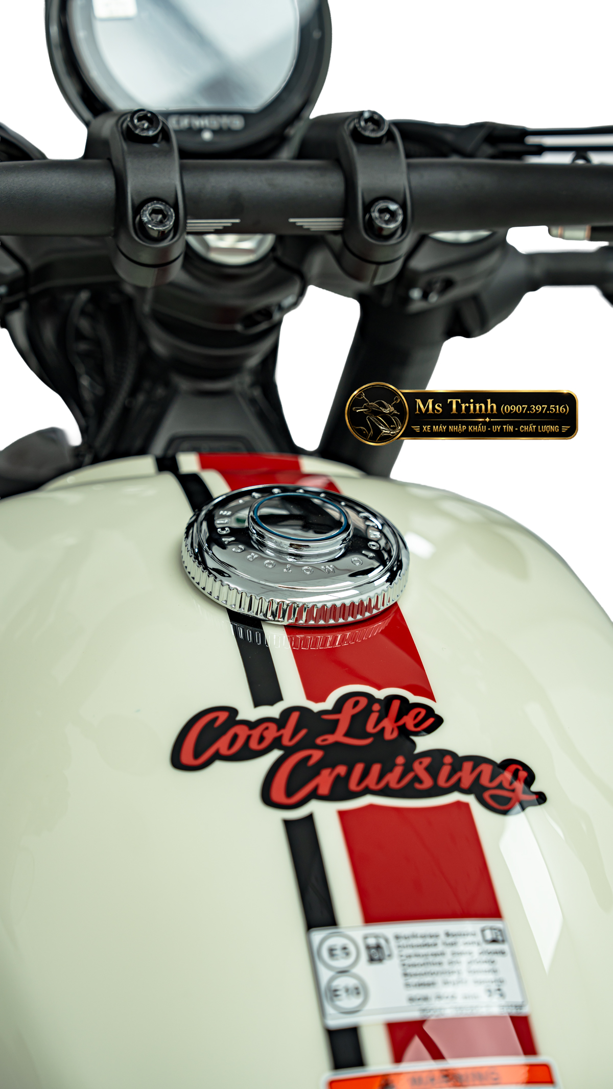 CFMOTO 450CL-C AMT Tây Ninh Cruiser 449cc số tự động, giá 167 triệu