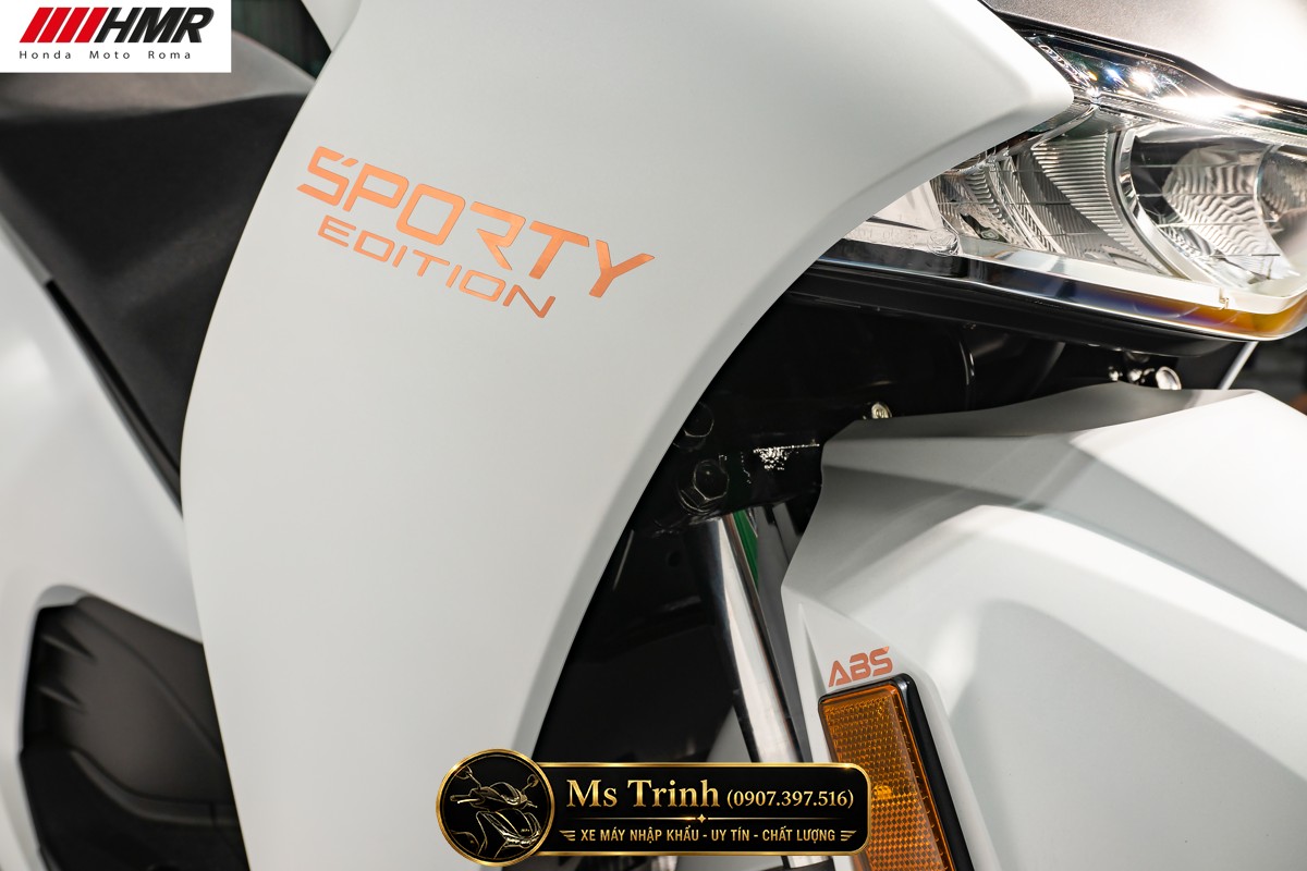 Honda SH350i nhập Ý 2026 tại Tây Ninh - SH350i Sporty Trắng Nhám, Xám Bóng Đẳng Cấp Chuẩn Ý
