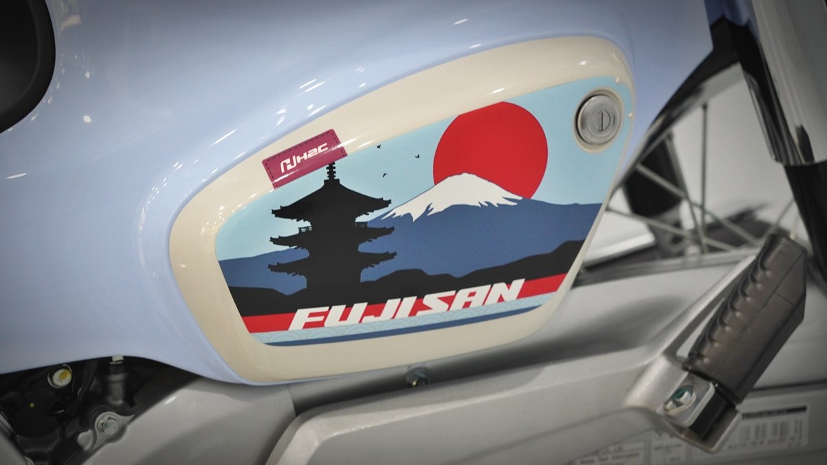 Honda Cub 110 Fujisan bản giới hạn tại Tây Ninh - Thiết kế đậm chất Nhật Bản