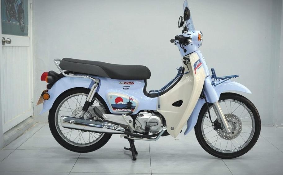 Honda Cub 110 Fujisan bản giới hạn tại Tây Ninh - Thiết kế đậm chất Nhật Bản