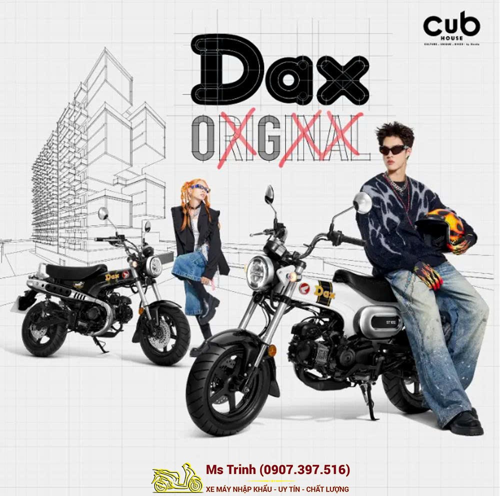Honda Dax ST125 2026 tại Tây Ninh - Minibike huyền thoại khung T-Bone đầy cá tính