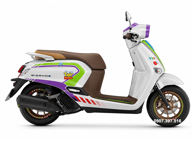 Honda Giorno+ Buzz Lightyear Limited Edition 2026 Bản giới hạn 2.000 xe tại Tây Ninh