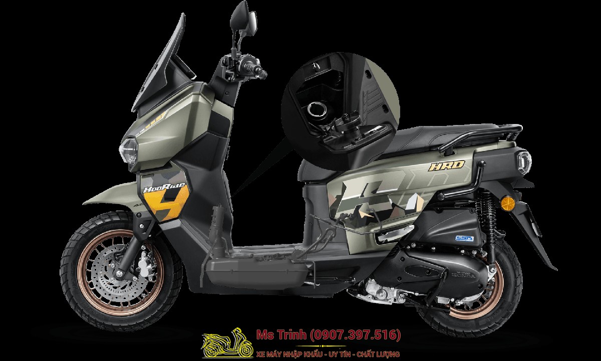 Honda HRD125 2026 - Xe tay ga ADV cá tính, ABS 2 kênh, công nghệ hiện đại tại Tây Ninh