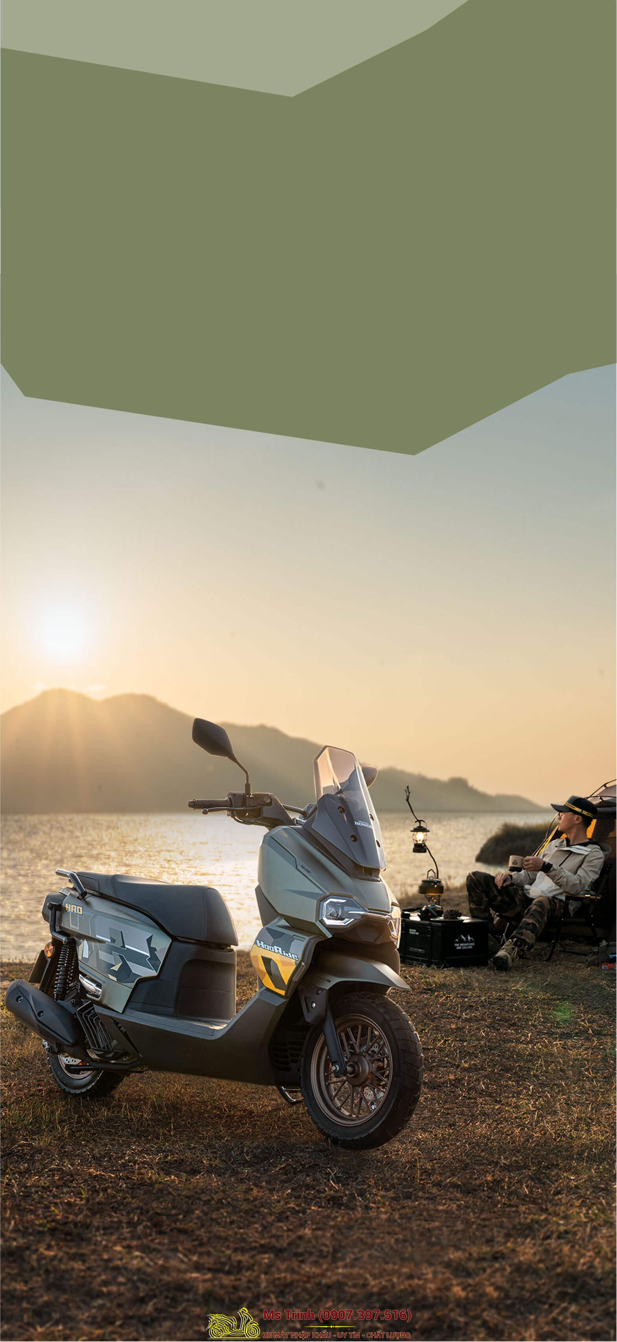 Honda HRD125 2026 - Xe tay ga ADV cá tính, ABS 2 kênh, công nghệ hiện đại tại Tây Ninh