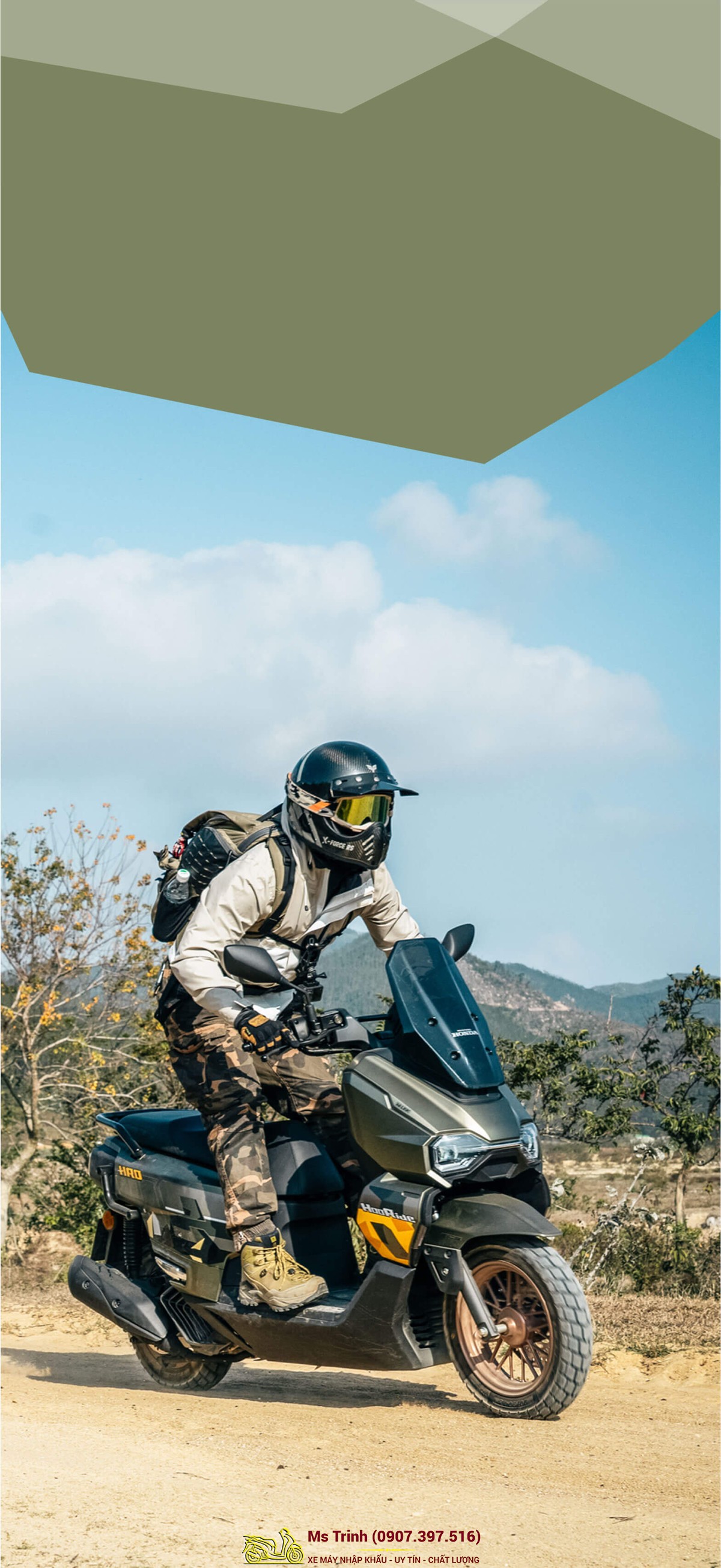 Honda HRD125 2026 - Xe tay ga ADV cá tính, ABS 2 kênh, công nghệ hiện đại tại Tây Ninh