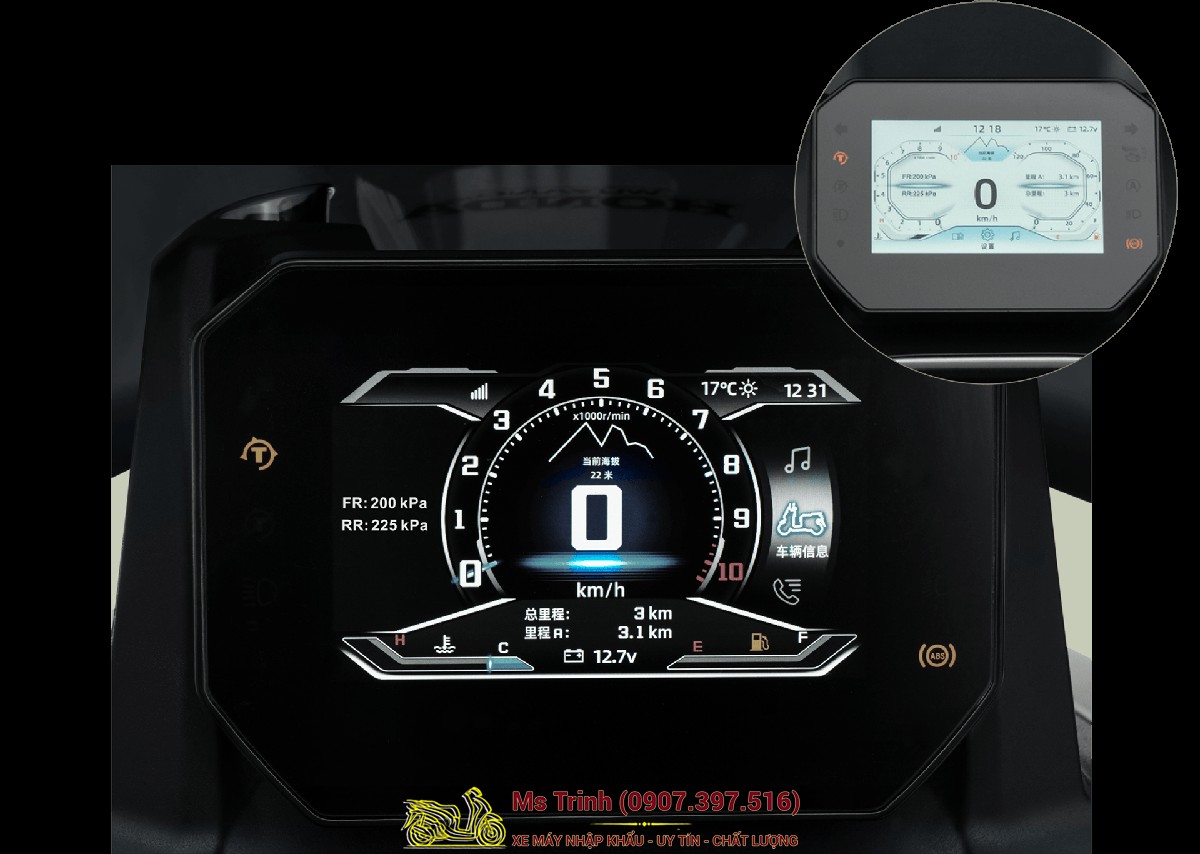 Honda HRD125 2026 - Xe tay ga ADV cá tính, ABS 2 kênh, công nghệ hiện đại tại Tây Ninh