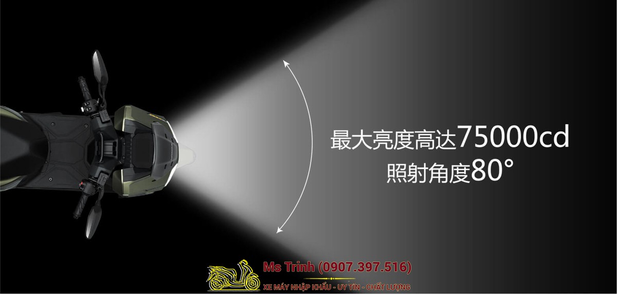 Honda HRD125 2026 - Xe tay ga ADV cá tính, ABS 2 kênh, công nghệ hiện đại tại Tây Ninh