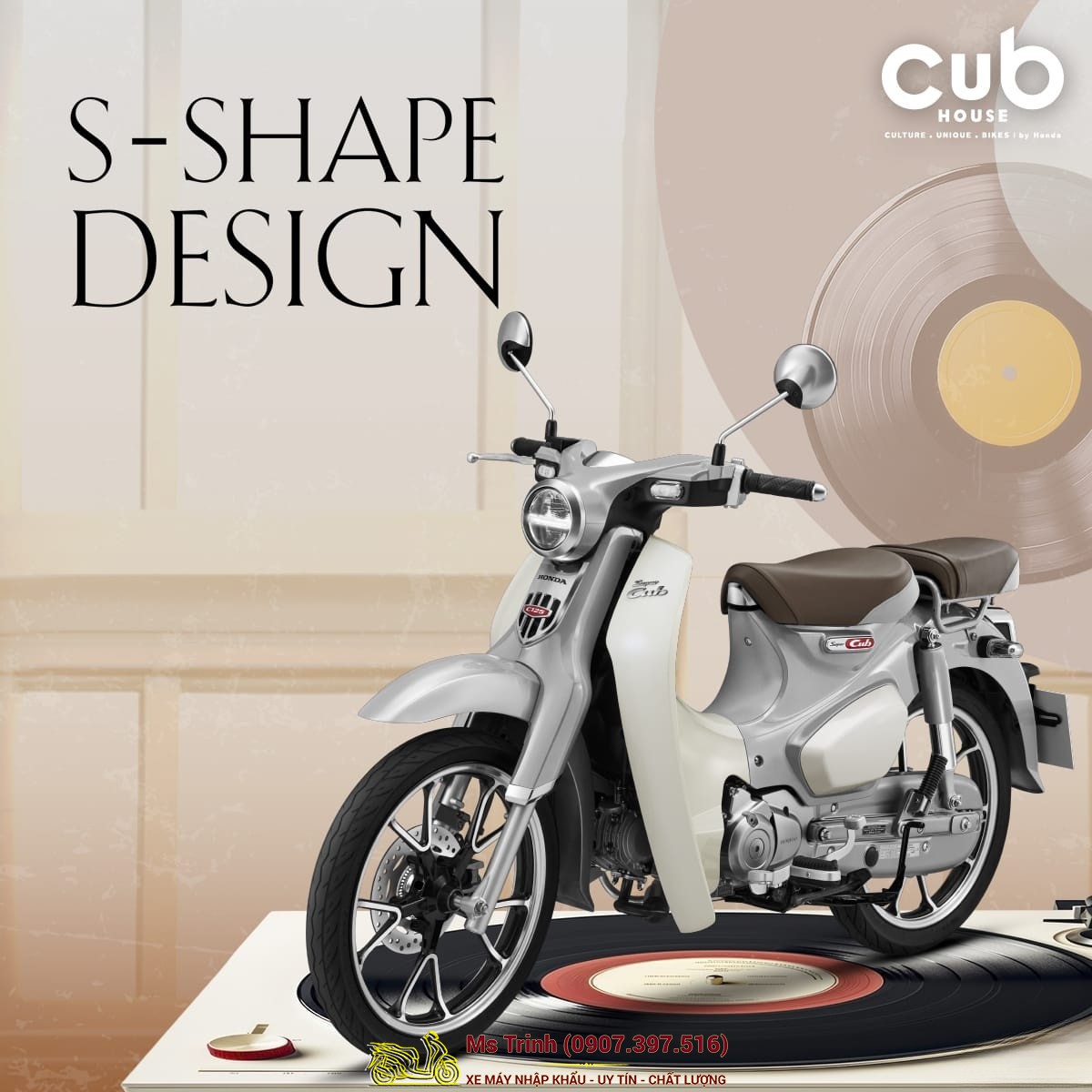 Honda Super Cub C125 nhập Thái ABS 2026 tại Tây Ninh - Giá Tốt, Có Sẵn Xe