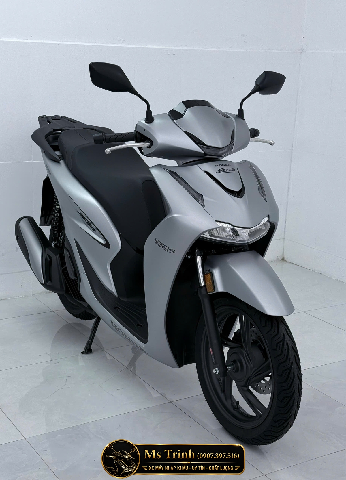 Honda SH150i Special Edition HMR màu bạc nhập Ý 2026 tại Tây Ninh | Giá mới nhất, xe chính ngạch Honda Moto Roma