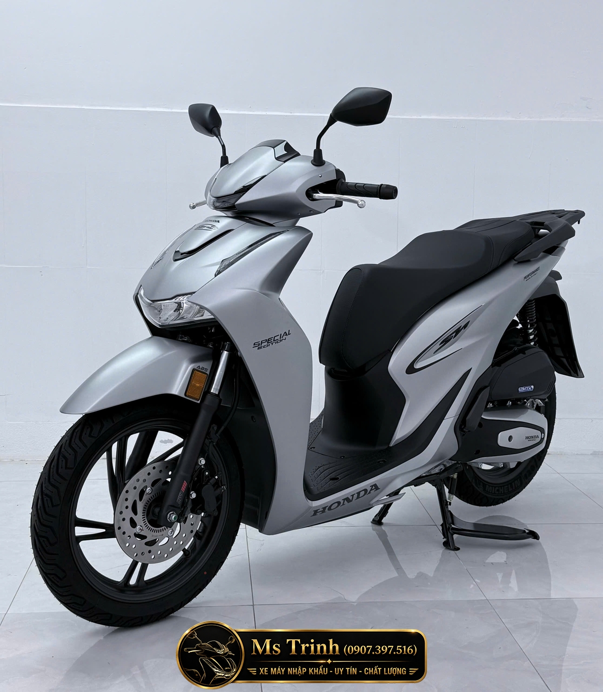 Honda SH150i Special Edition HMR màu bạc nhập Ý 2026 tại Tây Ninh | Giá mới nhất, xe chính ngạch Honda Moto Roma