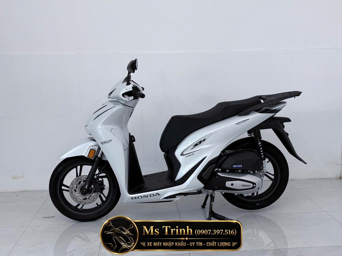 Honda SH150i Special Edition Standard nhập HMR Ý màu trắng tại Tây Ninh: Giá trị nằm trong từng chi tiết nguyên bản