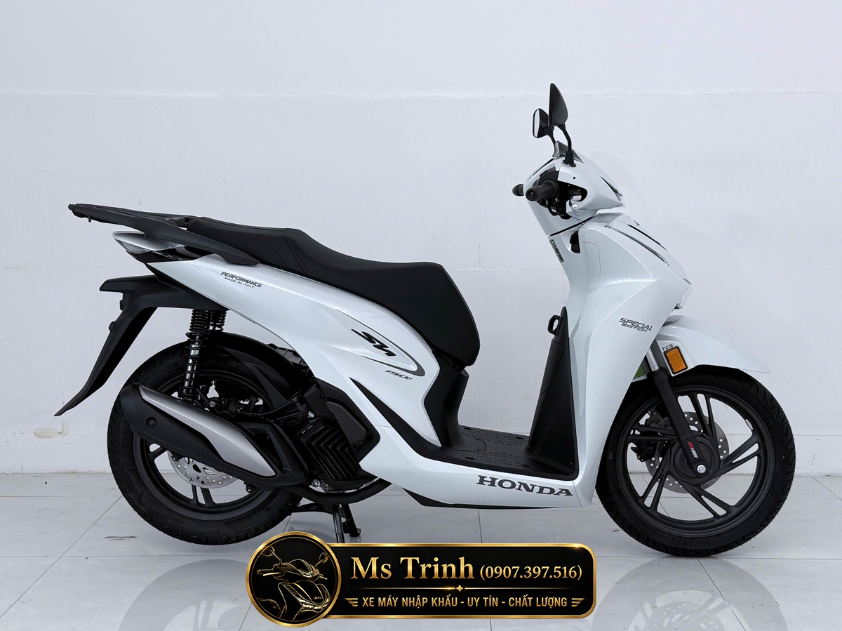 Honda SH150i Special Edition Standard nhập HMR Ý màu trắng tại Tây Ninh: Giá trị nằm trong từng chi tiết nguyên bản