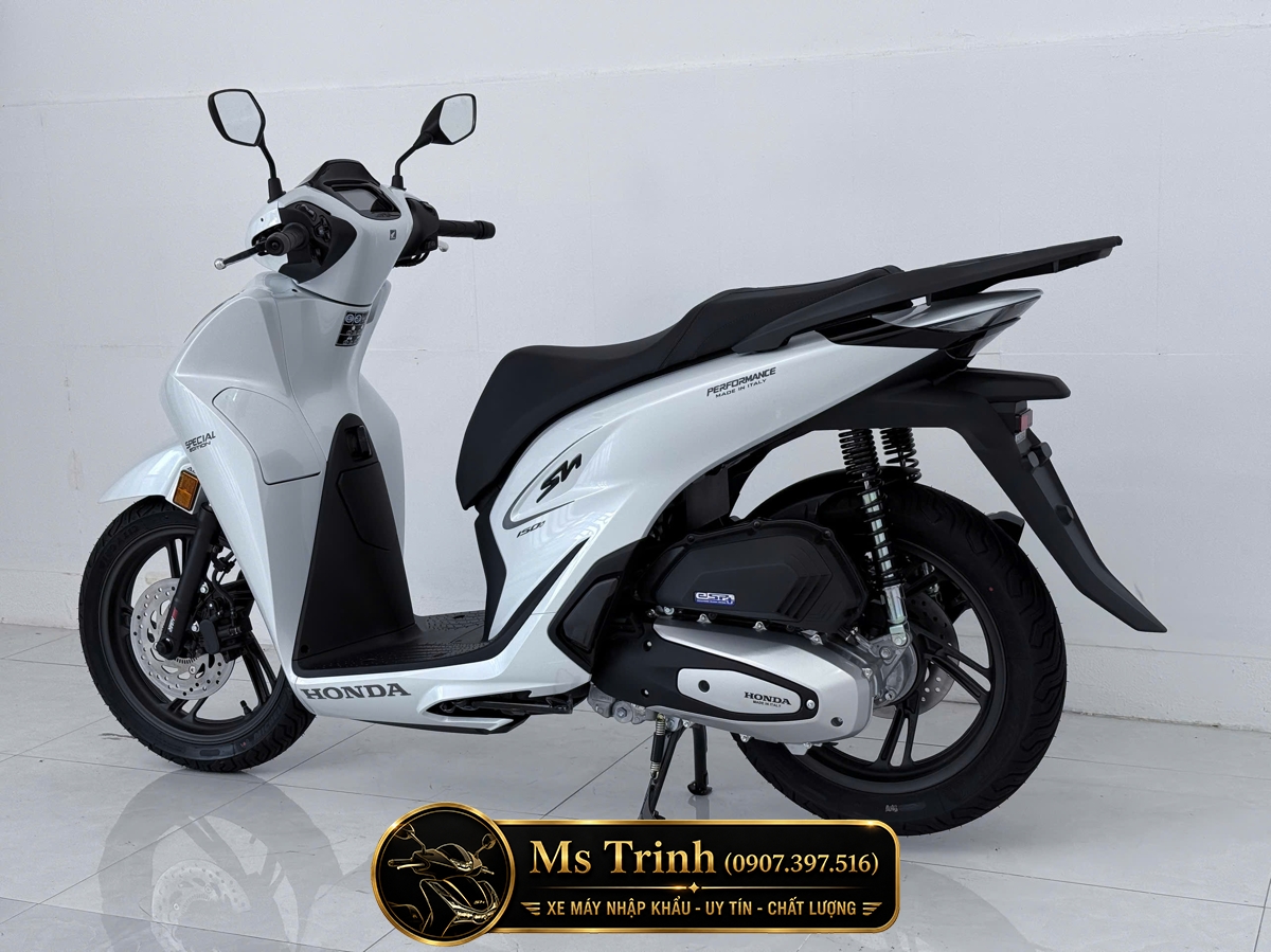 Honda SH150i Special Edition Standard nhập HMR Ý màu trắng tại Tây Ninh: Giá trị nằm trong từng chi tiết nguyên bản