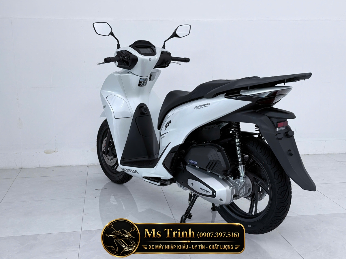 Honda SH150i Special Edition Standard nhập HMR Ý màu trắng tại Tây Ninh: Giá trị nằm trong từng chi tiết nguyên bản