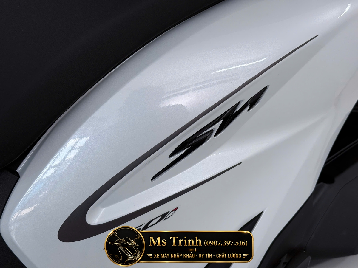 Honda SH150i Special Edition Standard nhập HMR Ý màu trắng tại Tây Ninh: Giá trị nằm trong từng chi tiết nguyên bản