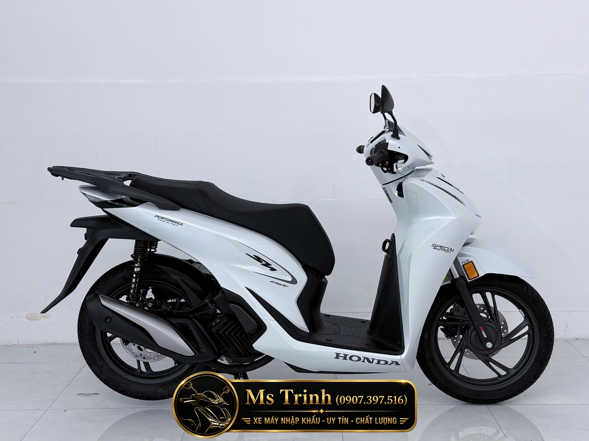 Honda SH150i Special Edition Standard nhập HMR Ý màu trắng tại Tây Ninh: Giá trị nằm trong từng chi tiết nguyên bản