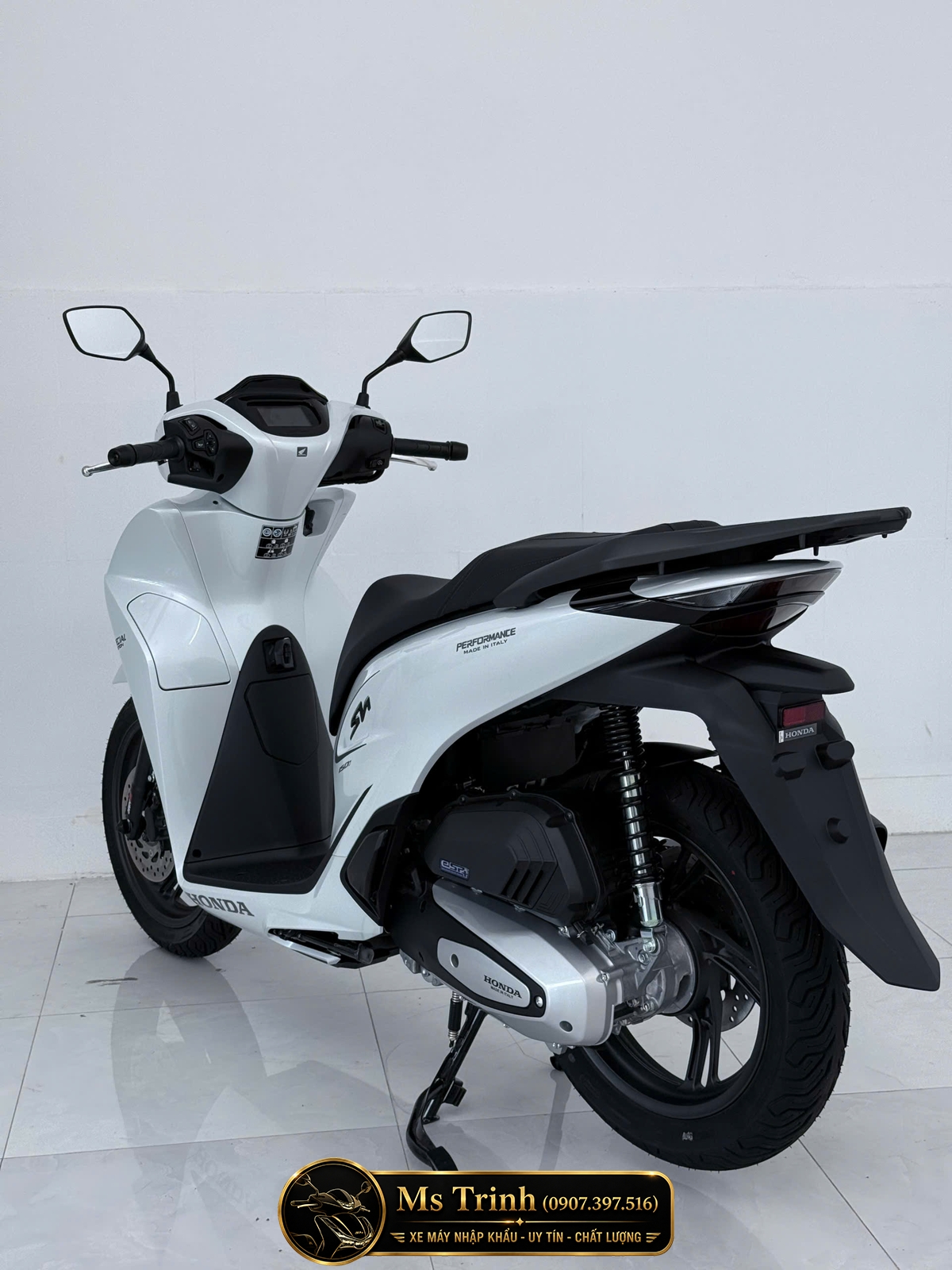 Honda SH150i Special Edition Standard nhập HMR Ý màu trắng tại Tây Ninh: Giá trị nằm trong từng chi tiết nguyên bản
