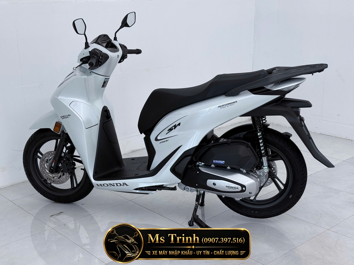 Honda SH150i Special Edition Standard nhập HMR Ý màu trắng tại Tây Ninh: Giá trị nằm trong từng chi tiết nguyên bản