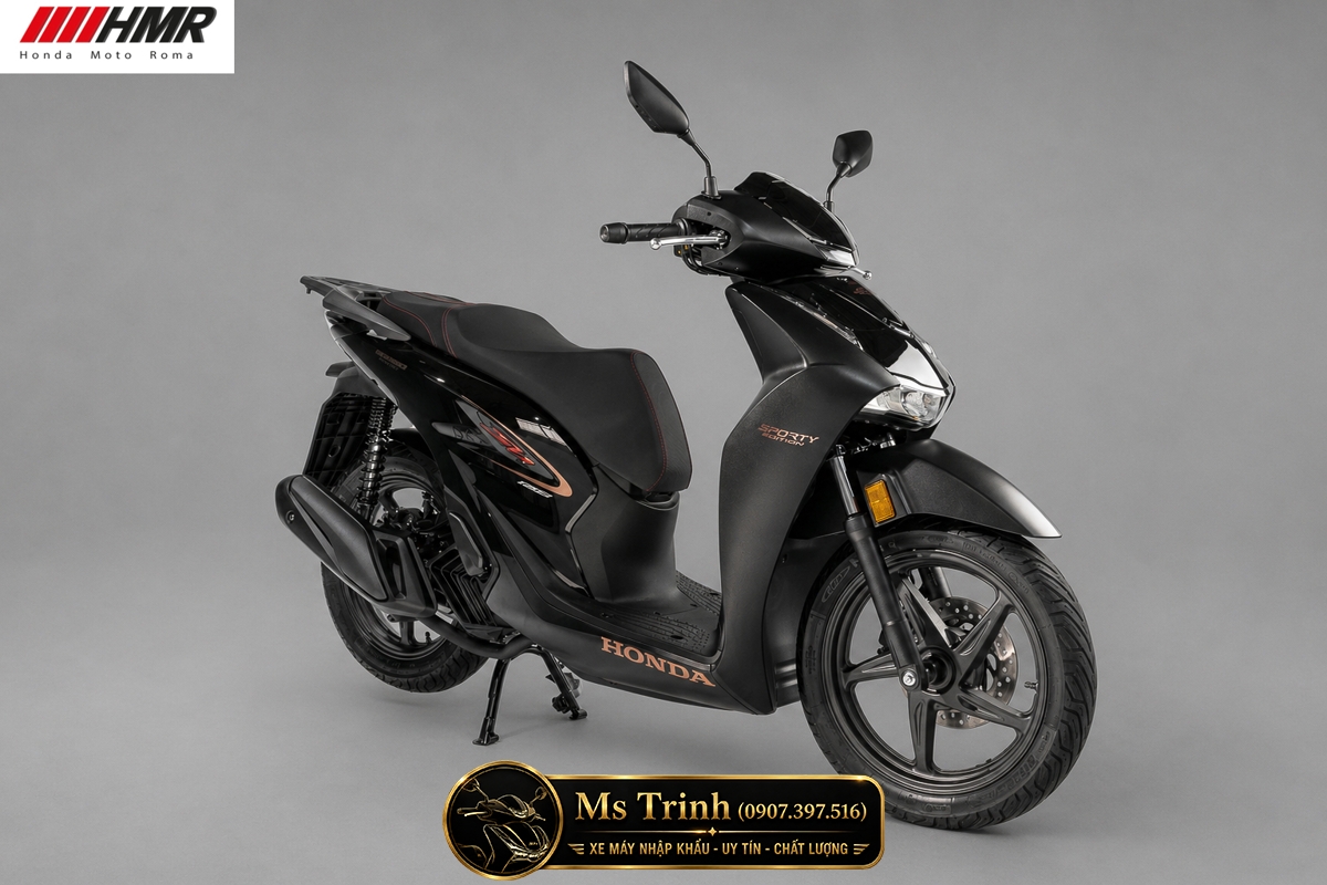 Honda SH150i nhập Ý 2026 Sporty màu đen tại Tây Ninh - Mẫu SH Ý cao cấp được săn đón nhất hiện nay