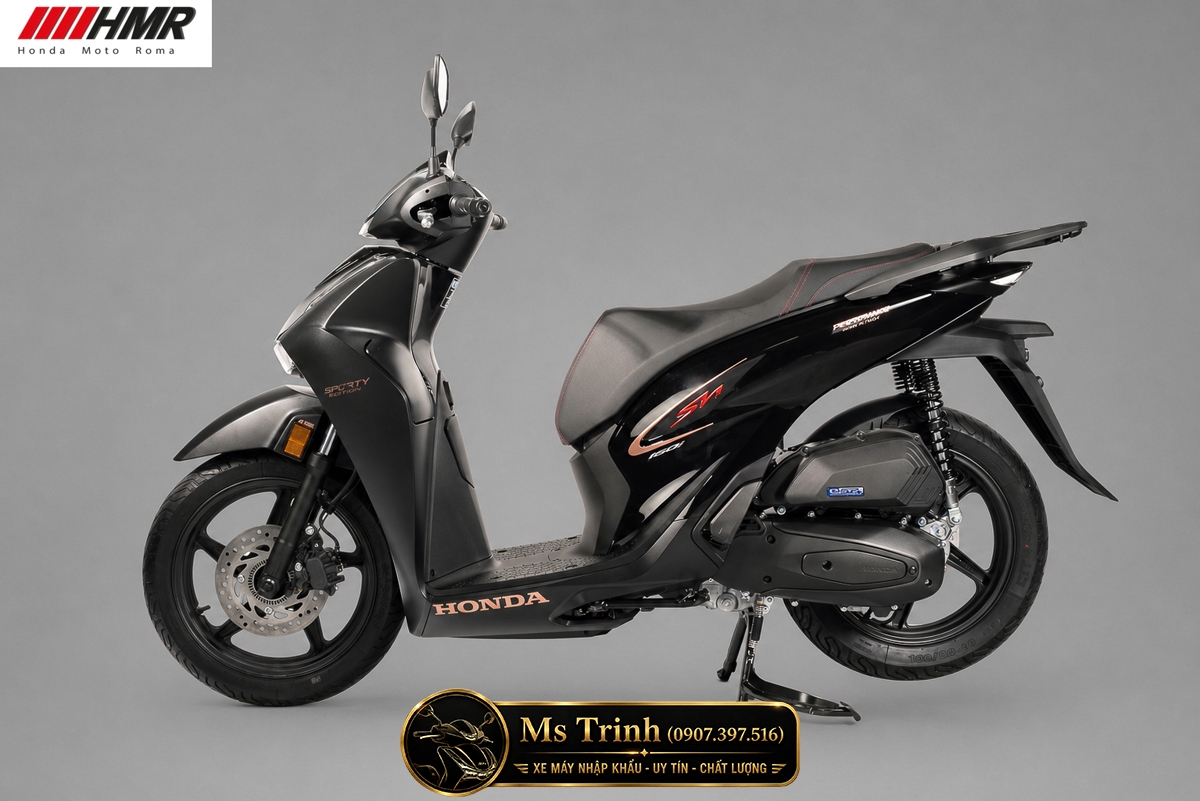 Honda SH150i nhập Ý 2026 Sporty màu đen tại Tây Ninh - Mẫu SH Ý cao cấp được săn đón nhất hiện nay