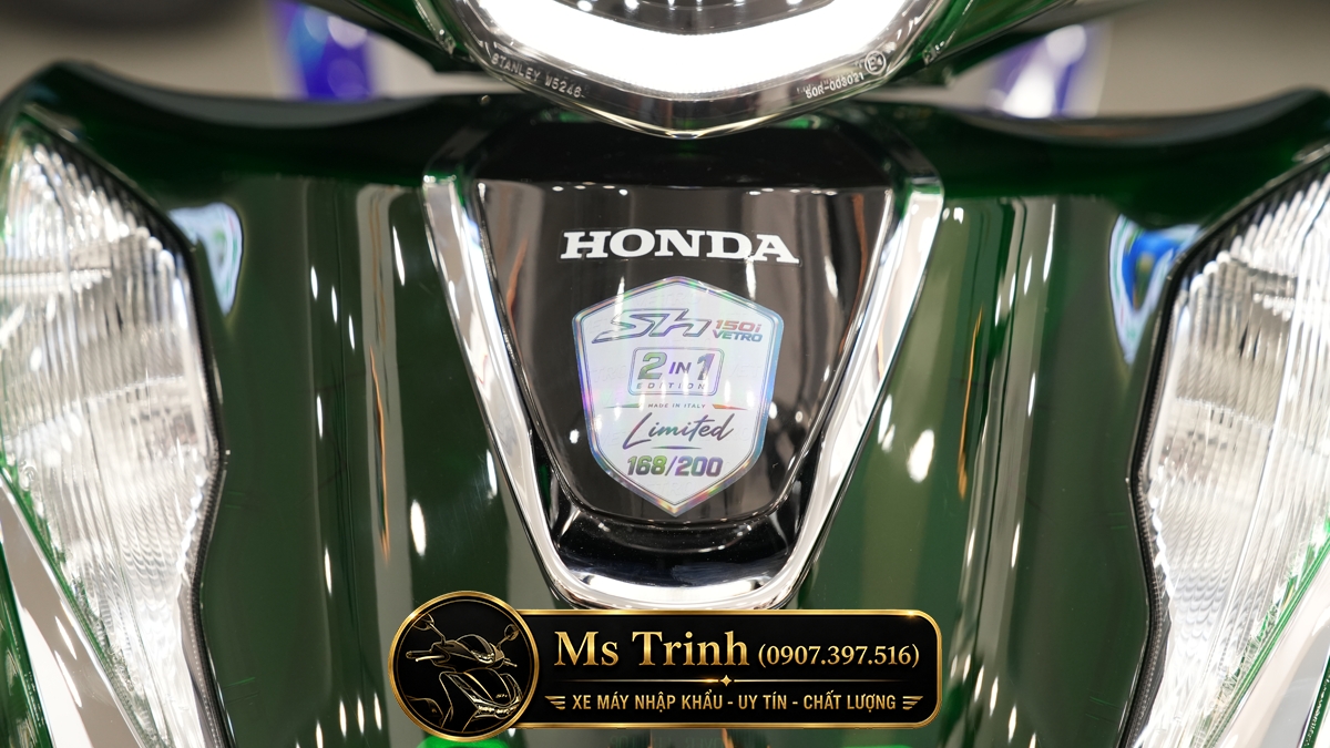 Honda SH150i Vetro Green - Sapphire tại Tây Ninh: SH Ý Limited 200 xe