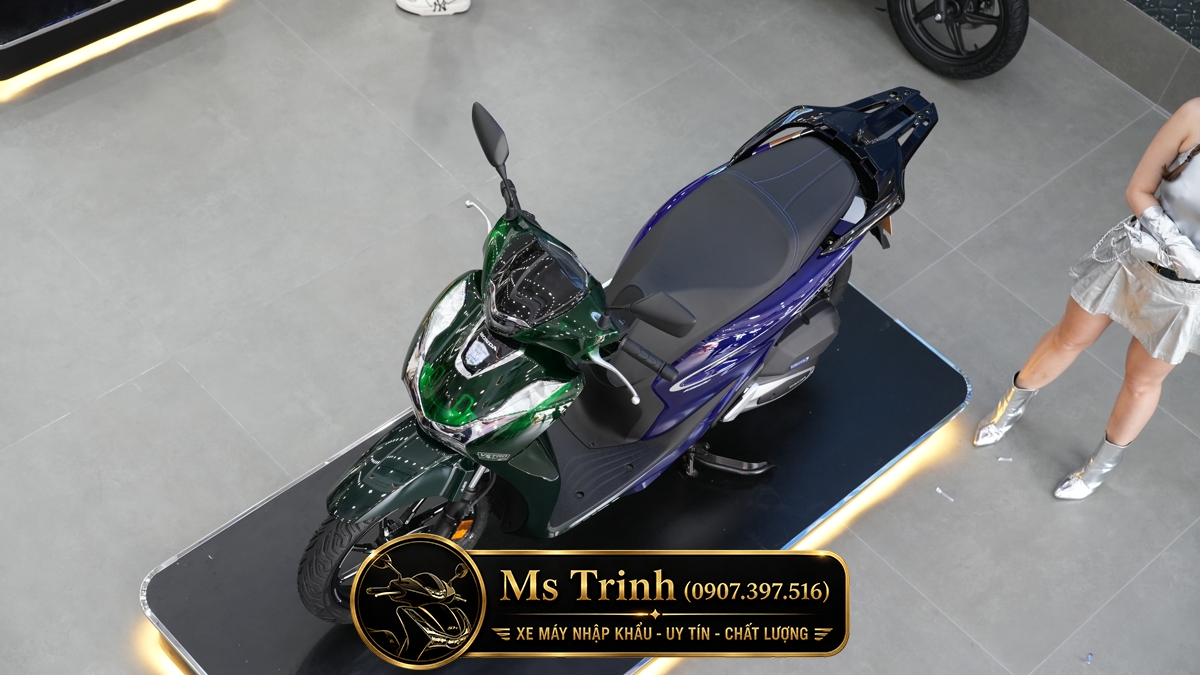 Honda SH150i Vetro Green - Sapphire tại Tây Ninh: SH Ý Limited 200 xe