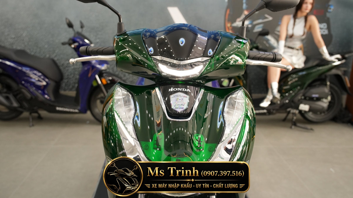 Honda SH150i Vetro Green - Sapphire tại Tây Ninh: SH Ý Limited 200 xe