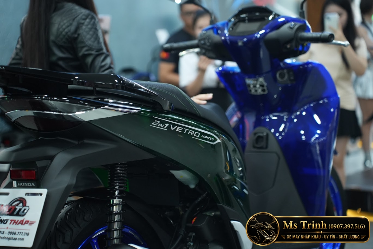 Honda SH150i Vetro Sapphire - Green tại Tây Ninh: SH Ý 2 trong 1 giới hạn 200 xe