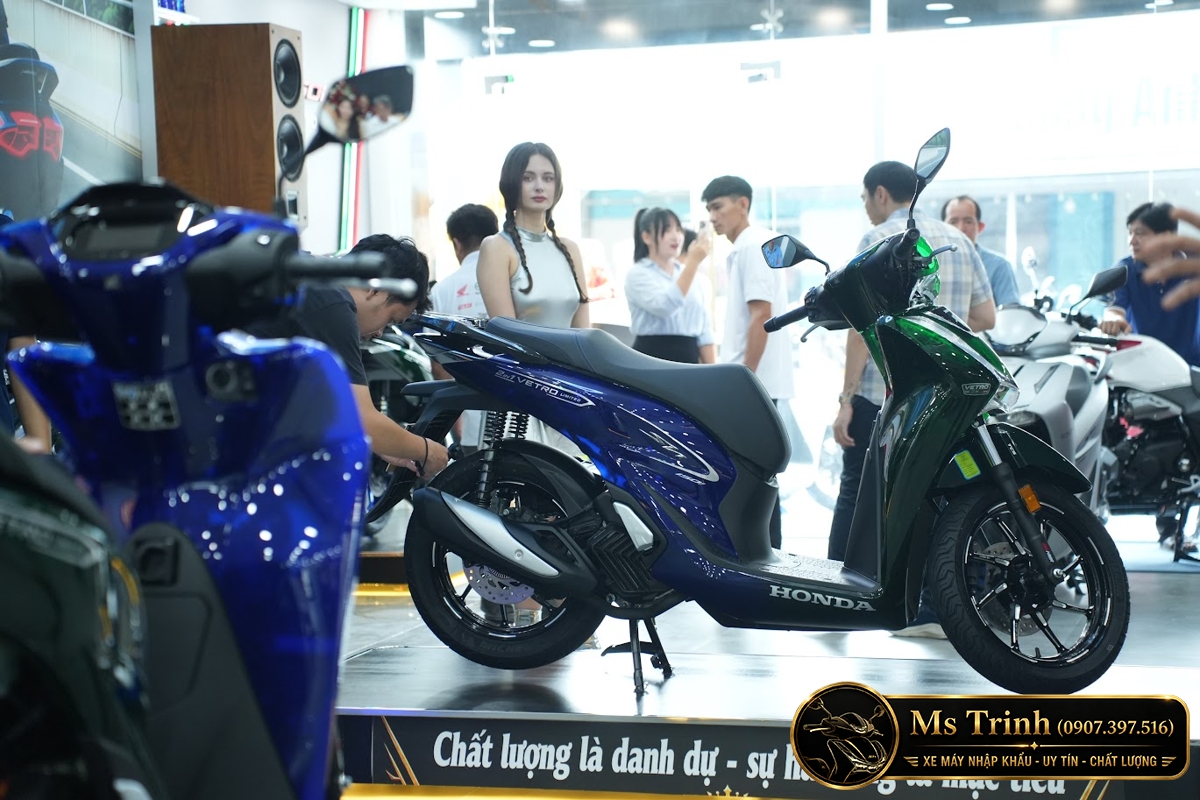 Honda SH150i Vetro Sapphire - Green tại Tây Ninh: SH Ý 2 trong 1 giới hạn 200 xe