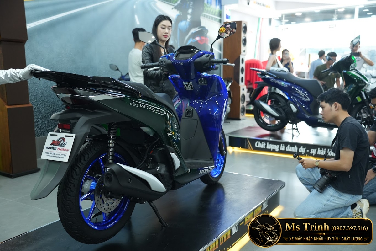 Honda SH150i Vetro Sapphire - Green tại Tây Ninh: SH Ý 2 trong 1 giới hạn 200 xe