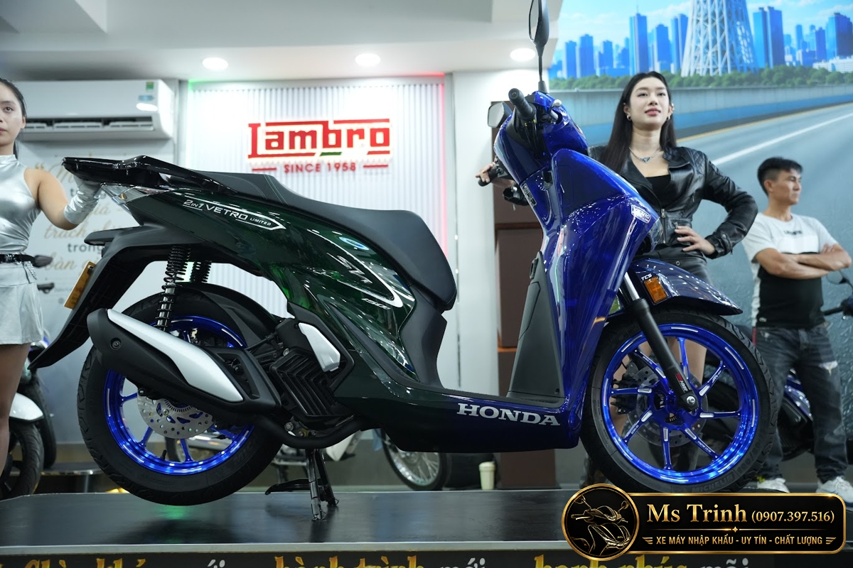 Honda SH150i Vetro Sapphire - Green tại Tây Ninh: SH Ý 2 trong 1 giới hạn 200 xe