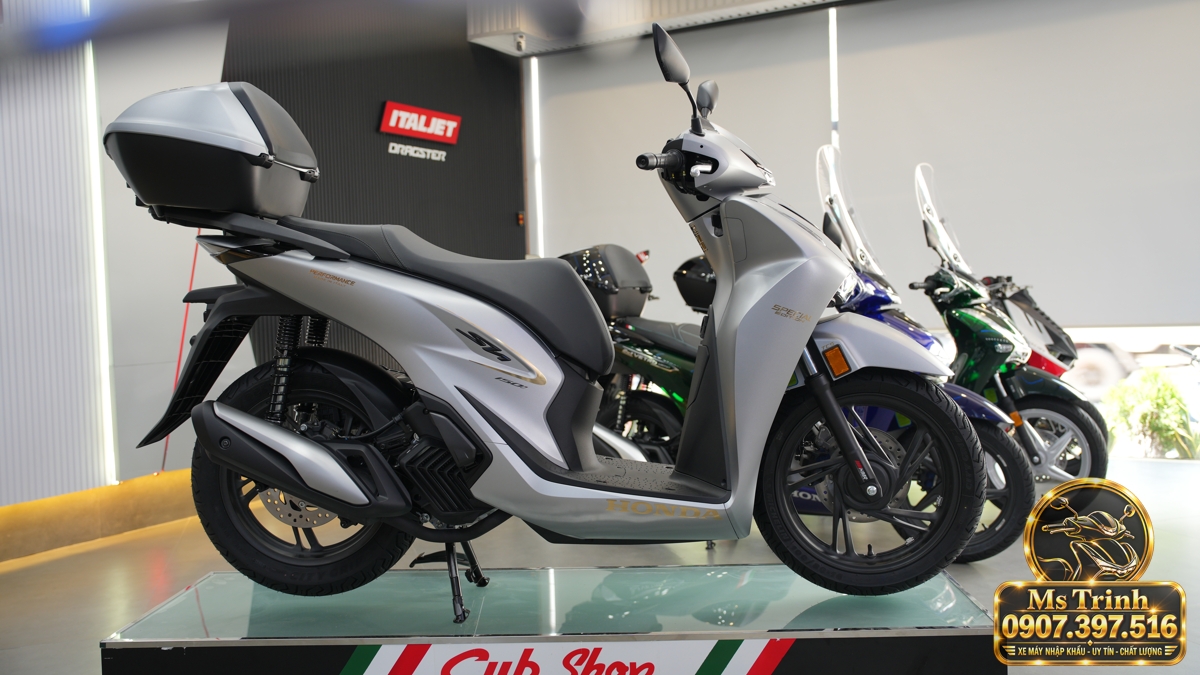 Honda SH150i Ý xám bạc 2027 tại Tây Ninh - Nhập Ý, tem vàng sang trọng, giá tốt