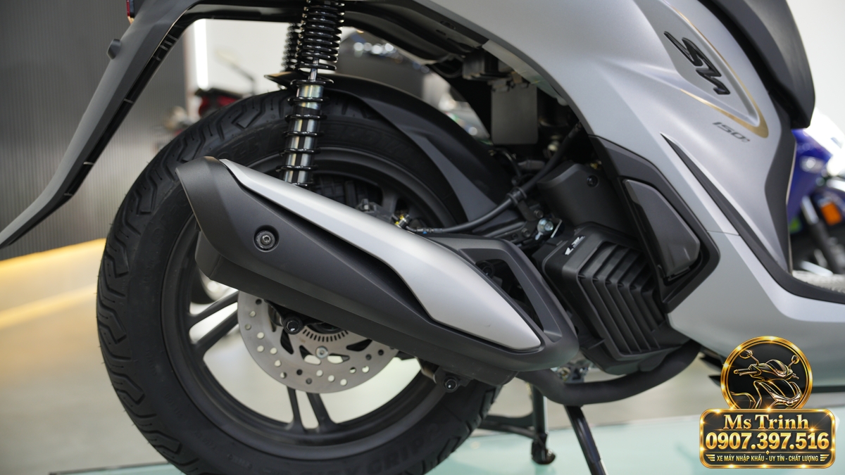 Honda SH150i Ý xám bạc 2027 tại Tây Ninh - Nhập Ý, tem vàng sang trọng, giá tốt