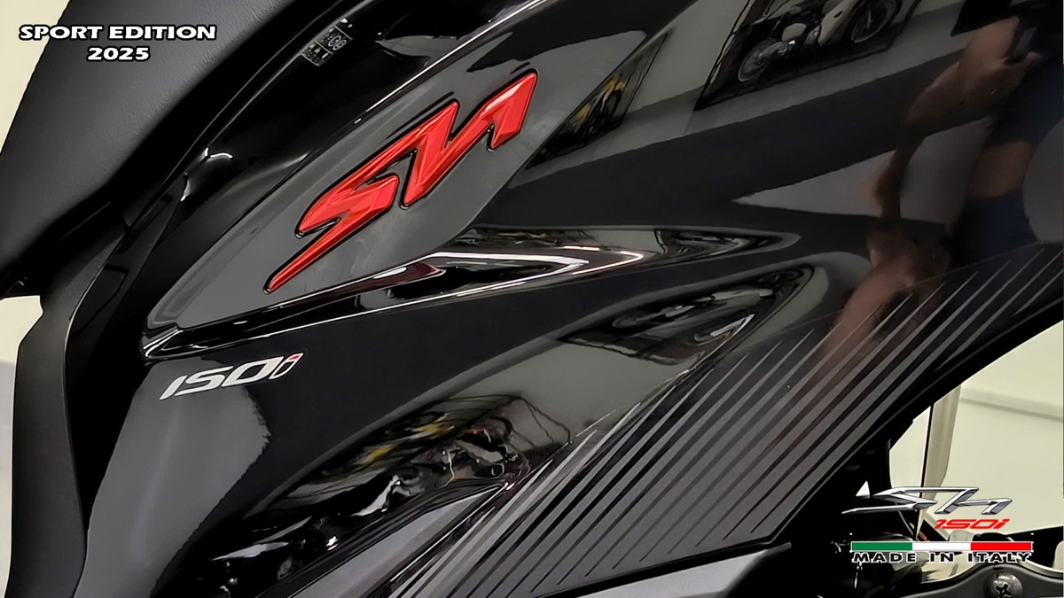 Honda SH150i 2025 Italy Sport Edition Màu Đen, Nhập Chính Hãng, Giá Rẻ tại Tây Ninh