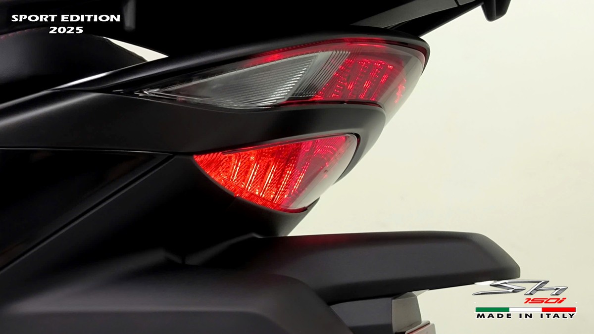 Honda SH150i 2025 Italy Sport Edition Màu Đen, Nhập Chính Hãng, Giá Rẻ tại Tây Ninh