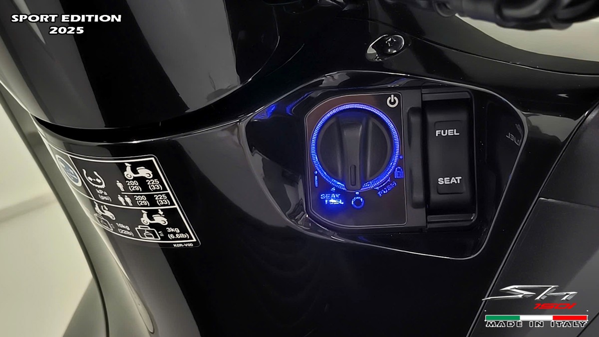 Honda SH150i 2025 Italy Sport Edition Màu Đen, Nhập Chính Hãng, Giá Rẻ tại Tây Ninh