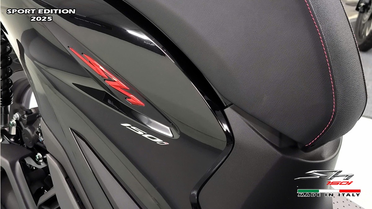 Honda SH150i 2025 Italy Sport Edition Màu Đen, Nhập Chính Hãng, Giá Rẻ tại Tây Ninh