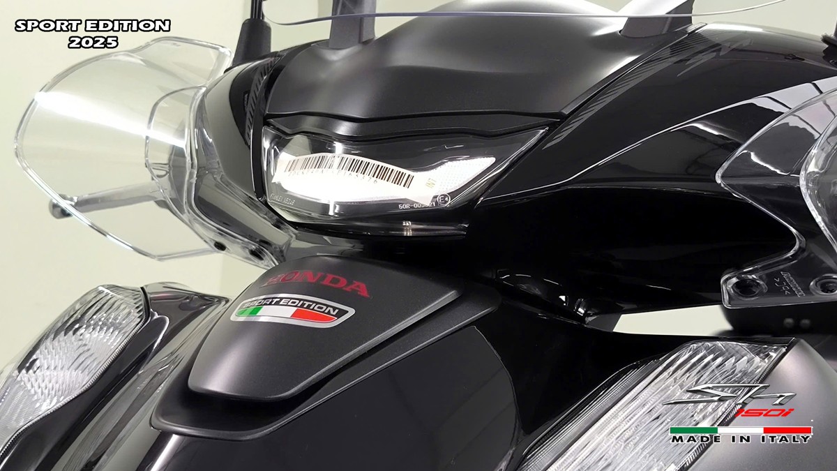 Honda SH150i 2025 Italy Sport Edition Màu Đen, Nhập Chính Hãng, Giá Rẻ tại Tây Ninh