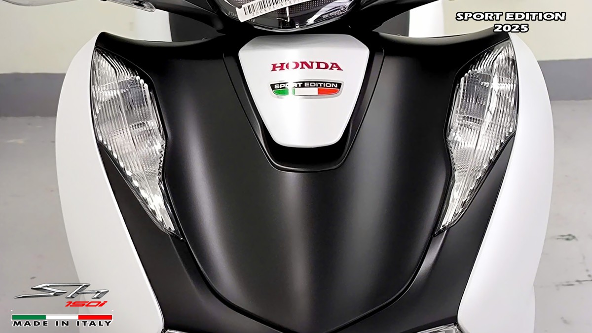 Honda SH150i Sport Edition 2025 Trắng, Made In Italy, Nhập Chính Hãng tại Tây Ninh