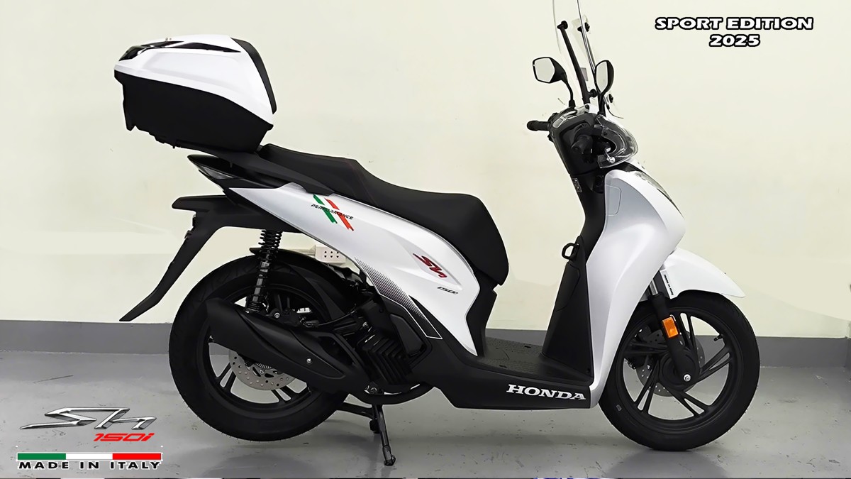 Honda SH150i Sport Edition 2025 Trắng, Made In Italy, Nhập Chính Hãng tại Tây Ninh