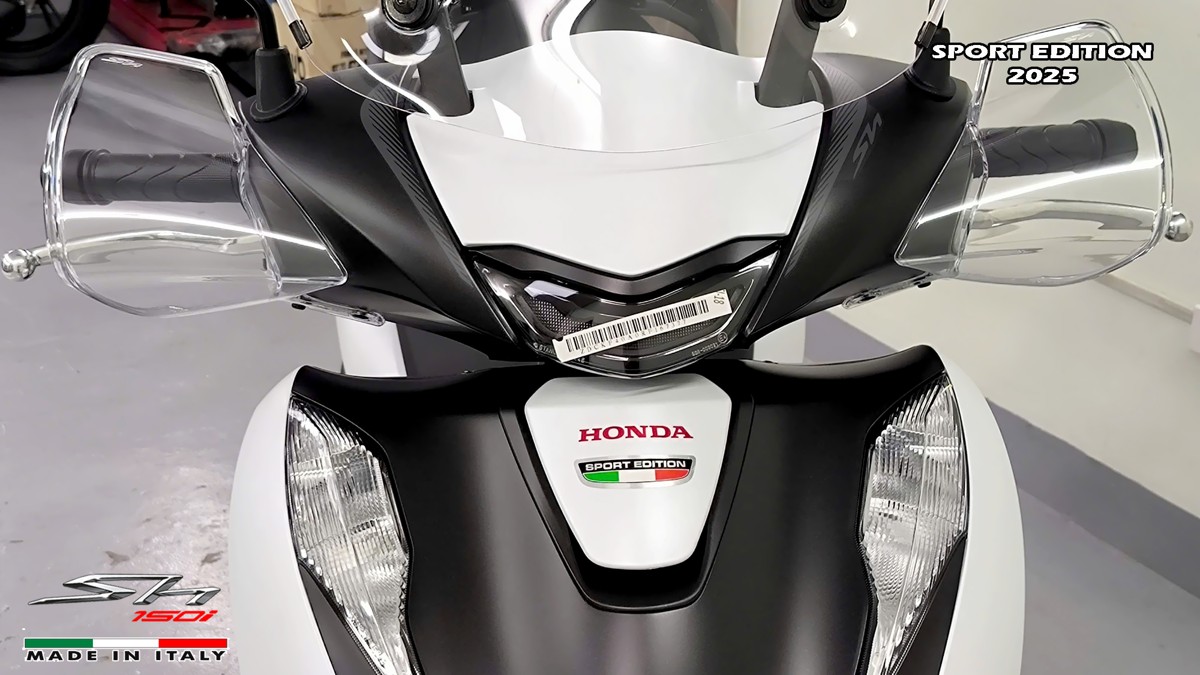 Honda SH150i Sport Edition 2025 Trắng, Made In Italy, Nhập Chính Hãng tại Tây Ninh