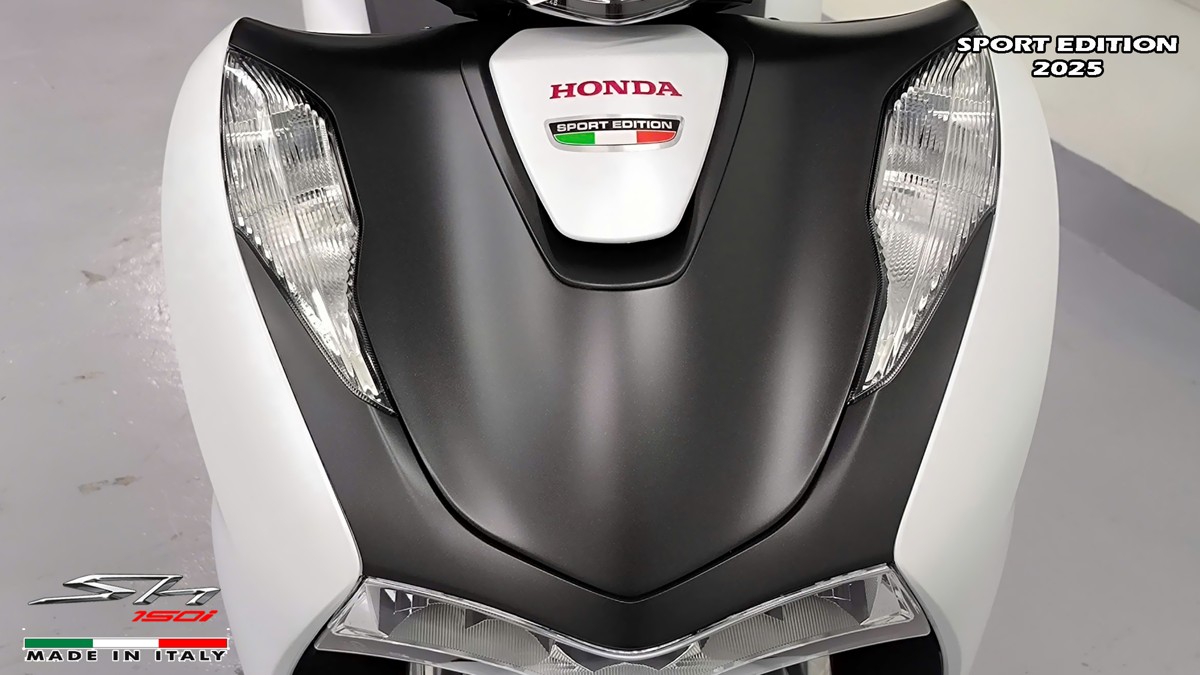 Honda SH150i Sport Edition 2025 Trắng, Made In Italy, Nhập Chính Hãng tại Tây Ninh