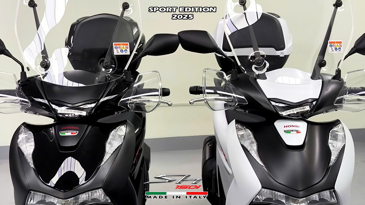 Honda SH150i Sport Edition 2025 Trắng, Made In Italy, Nhập Chính Hãng tại Tây Ninh