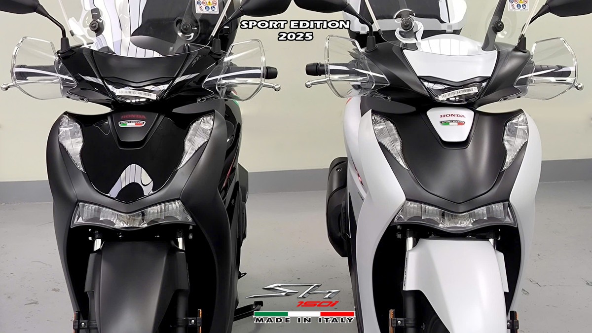 Honda SH150i Sport Edition 2025 Trắng, Made In Italy, Nhập Chính Hãng tại Tây Ninh